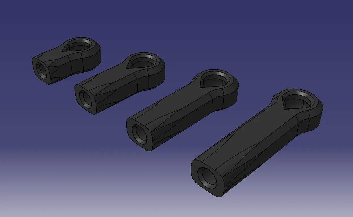 MMC Printable RC drift Balljoints V1 [10mm, 15mm, 20mm, 25mm], photo 1
