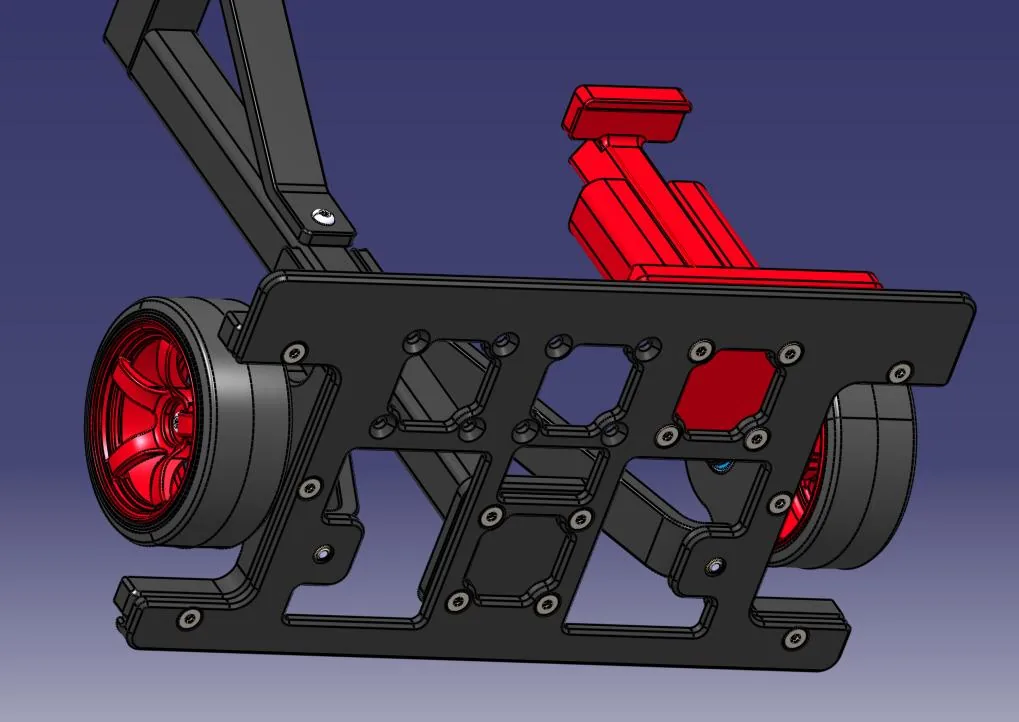 CC01 base plate, detail
