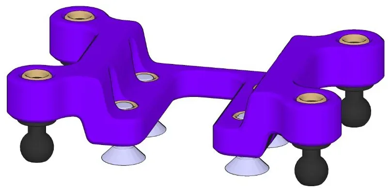 Step 1, Front subframe: assembled