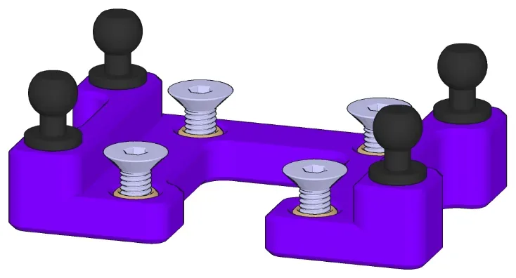 Step 4, Sub-assembly XP1-103: assembled